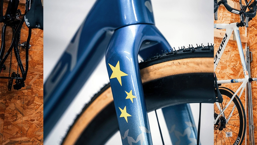 Ridley presents custom design for European champion Michael Vanthourenhout