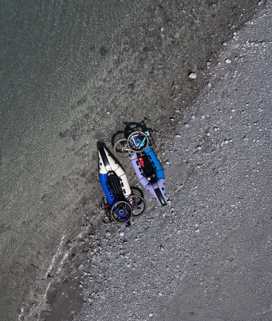 Tussen gravel en rivier: een introductie in bikeraften