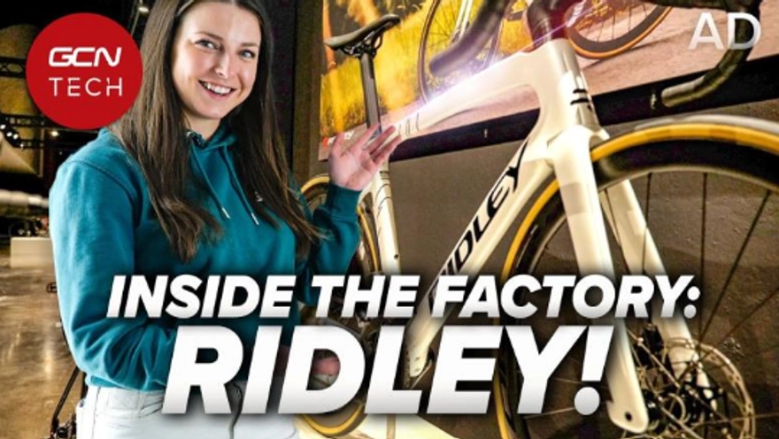 Inside the Ridley Bikes Factory