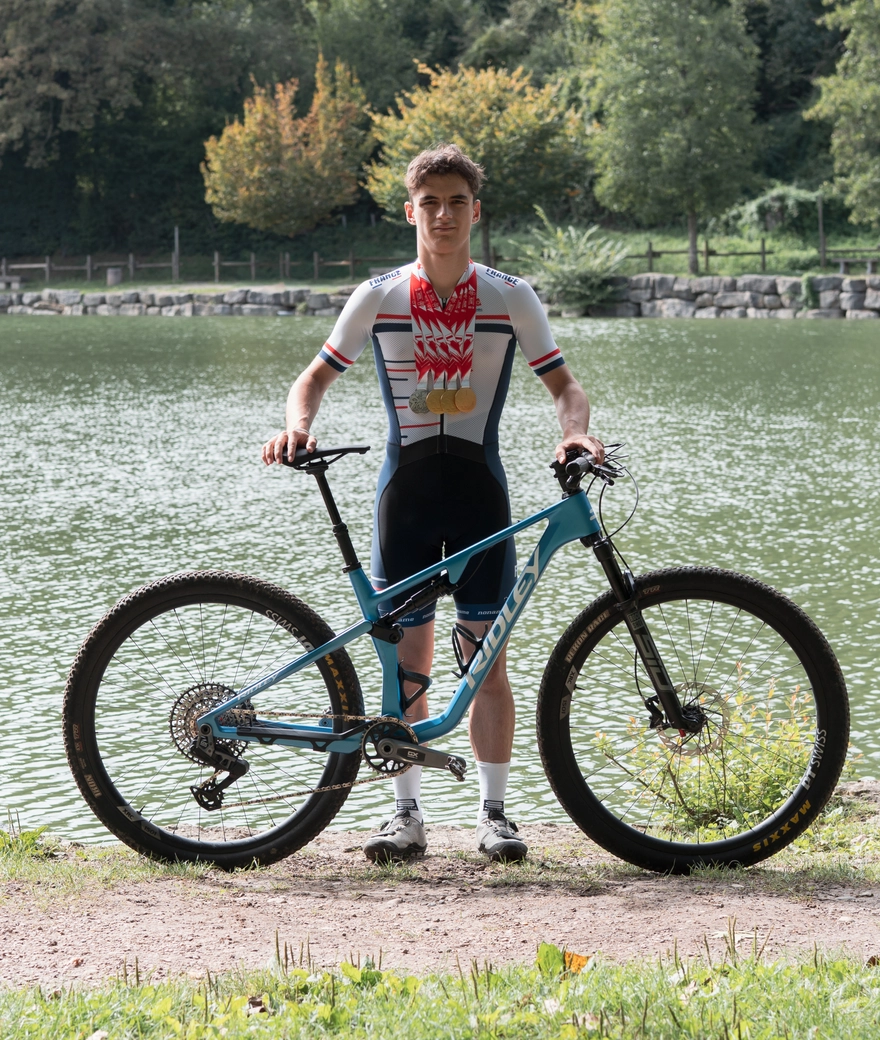 MTB Orienteering World Champion Augustin Leclere Finds the Road to Gold on His Raft