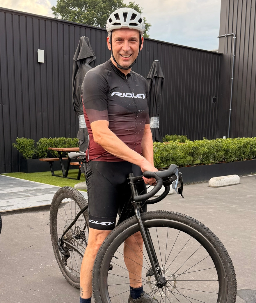 Onze CEO test 32-inch wielen tijdens Eddy's Gravel Ride