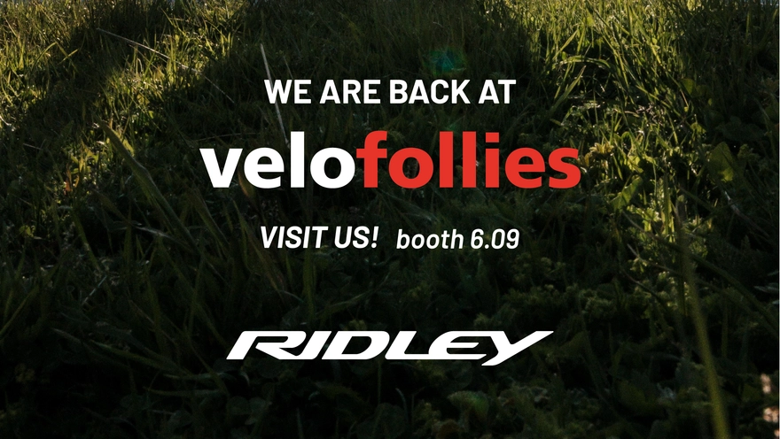 Visit Ridley at Velofollies