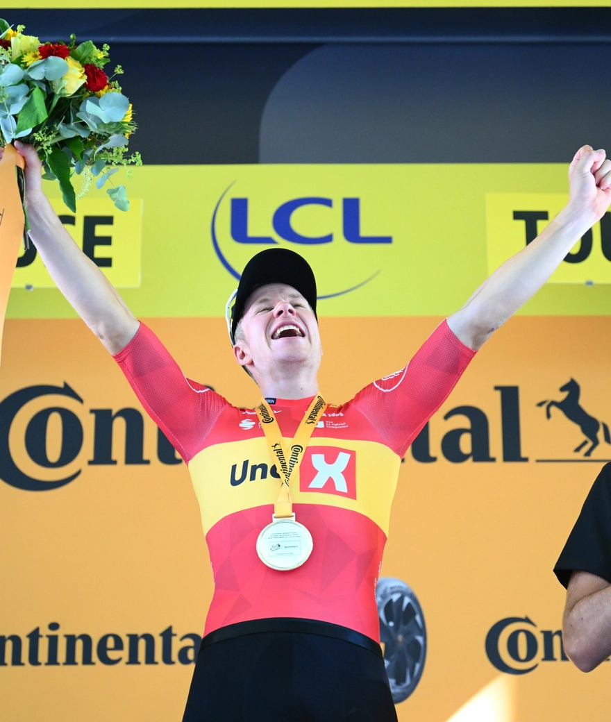 Wise words from Jonas Abrahamsen: "Maybe having the fastest bike is the reason I won"