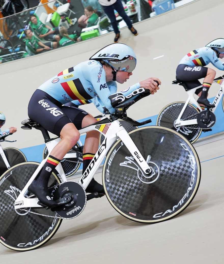 Bronze and Belgian Record for Belgian Women on Omnium Fast and Arena Fast