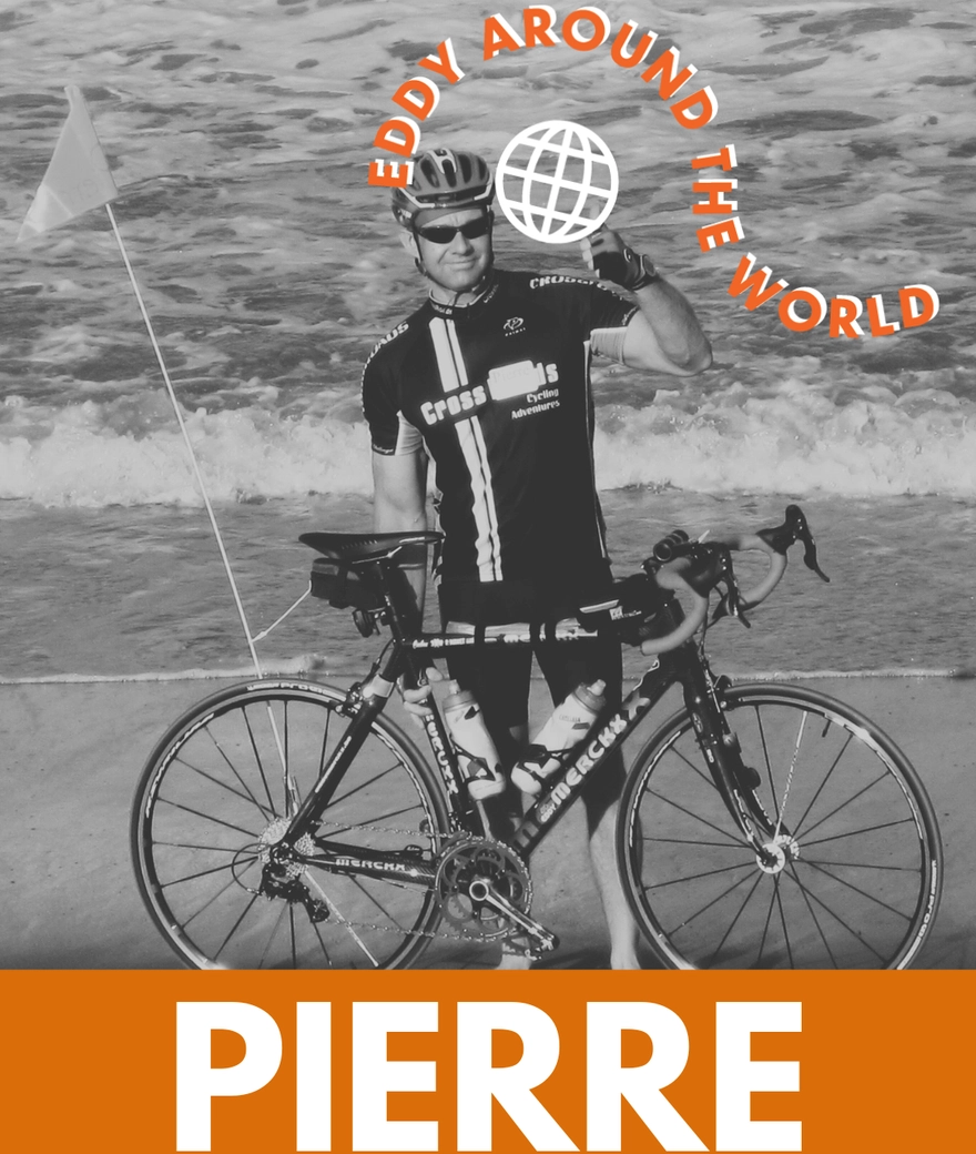 Pierre Journeyed from the Land of Herve to Texas and Crossed the U.S. on His Eddy Merckx Carbon 3XM