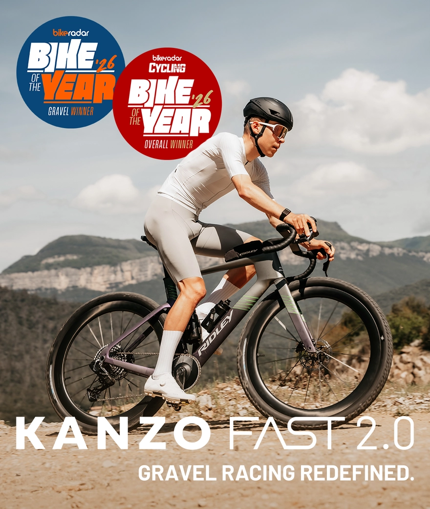 Kanzo Fast 2.0 named Best Gravel Bike and Best Bike Overall by BikeRadar
