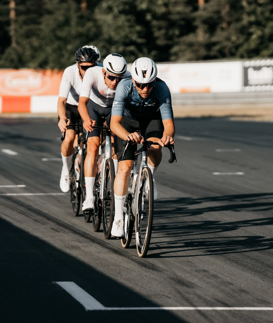 Lots of Enthusiasm from Noah Fast Test Riders at Circuit Zolder